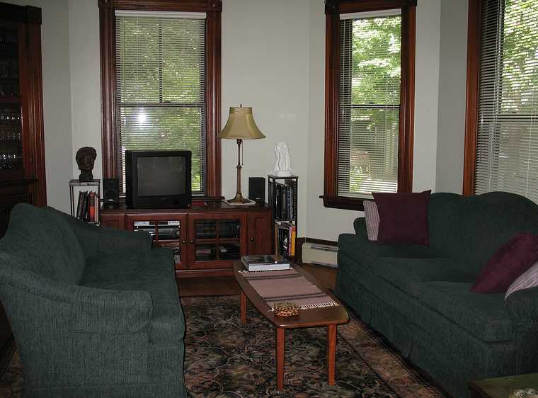 August 10, 2007 - Merrimac, Massachusetts.<br />New living room arrangement.
