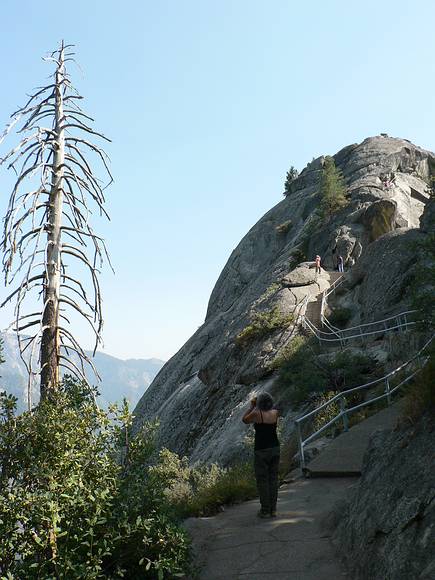 August 15, 2007 - Moro Rock, Sequoia National Park, California.<br />Joyce and I did some touristy stuff while the rest were canyoneering.