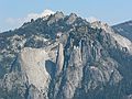 August 15, 2007 - Views from Moro Rock, Sequoia National Park, California.<br />Castle Rock.