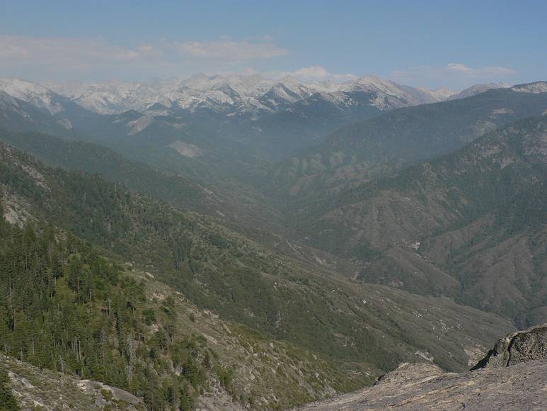 August 15, 2007 - Views from Moro Rock, Sequoia National Park, California.