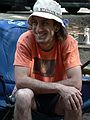 August 16, 2007 - Princess Campground, Sequoia National Forest, California.<br />Brad, the team's soundman.