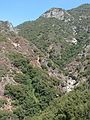 August 17, 2007 - Marble Falls Trail, Sequoia National Park, California.<br />Marble Fork Kaweah River canyon.
