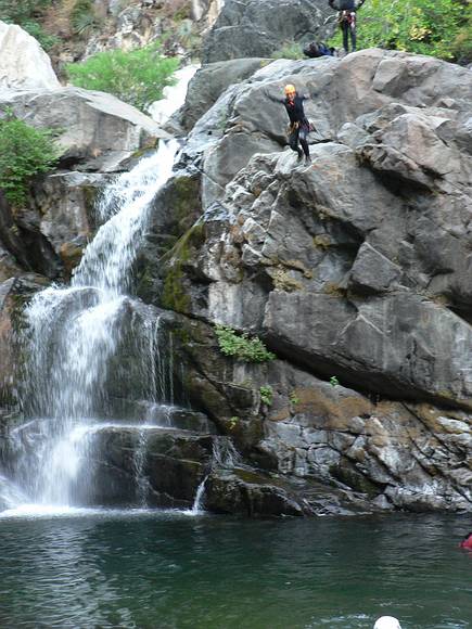 August 17, 2007 - At Marble Falls, Sequoia National Park, California.<br />And here comes Melody.
