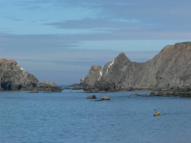 August 19, 2007 - Jenner, California.<br />Views from Jenner Beach where we were walking.