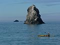 August 19, 2007 - Jenner, California.<br />Views from Jenner Beach where we were walking.