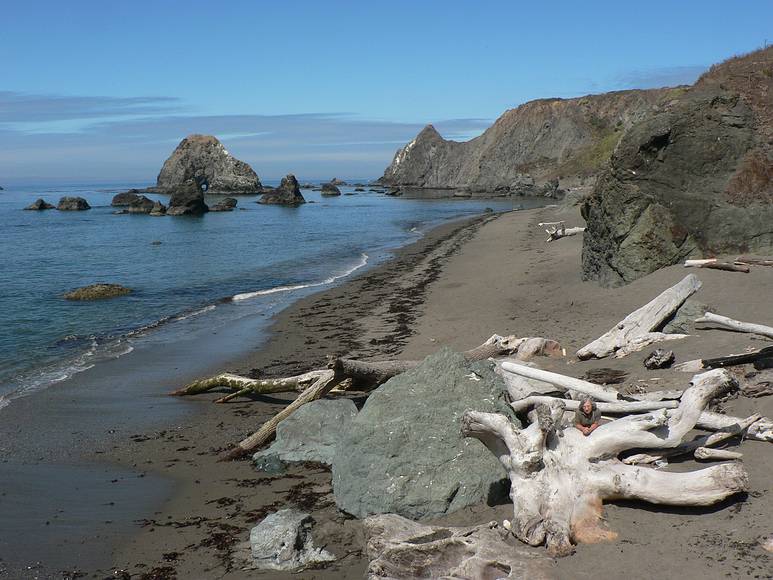 August 19, 2007 - Jenner, California.<br />Views from Jenner Beach.<br />Joyce.