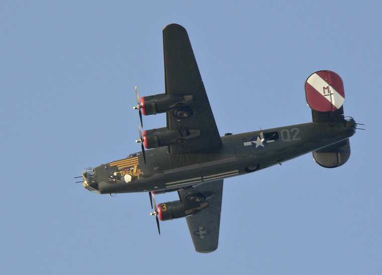 Sept. 21, 2007 - Parker River National Wildlife Refuge, Plum Island, Massachusetts.<br />View from Stage Island Pond Overlook.<br />A World War II era bomber.