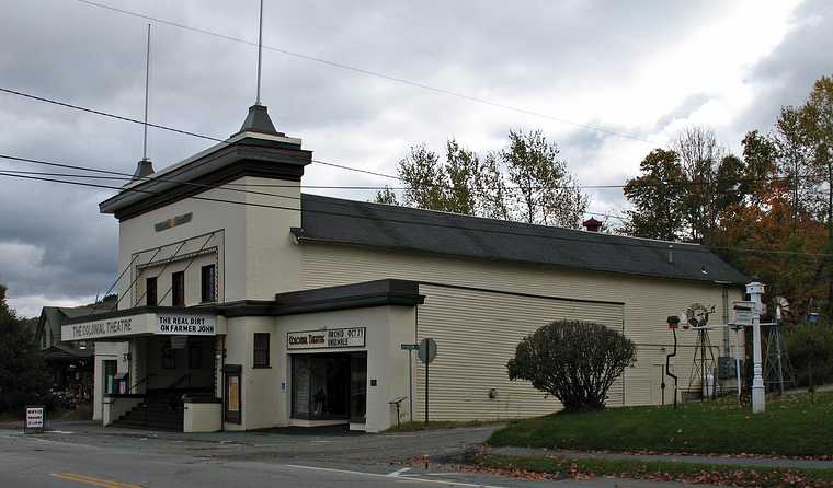 October 14, 2007 - Bethlehem, New Hampshire.<br />The historic Colonial Theatre.