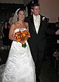 Oct. 26, 2007 - Kay Chapel, Newport, Rhode Island.<br />Katrina's and Todd's wedding.<br />Katrina and Todd as Mrs. and Mr. B.