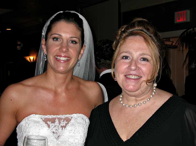 Oct. 26, 2007 - Atlantic Beach Club, Middletown, Rhode Island.<br />Katrina's and Todd's wedding reception.<br />Katrina and her stepmother Priscilla.