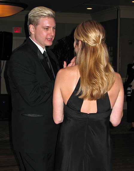 Oct. 26, 2007 - Atlantic Beach Club, Middletown, Rhode Island.<br />Katrina's and Todd's wedding reception.<br />Keith, Katrina's brother.