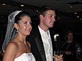 Oct. 26, 2007 - Atlantic Beach Club, Middletown, Rhode Island.<br />Katrina's and Todd's wedding reception.<br />Katrina and Todd.