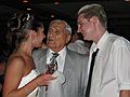 Oct. 26, 2007 - Atlantic Beach Club, Middletown, Rhode Island.<br />Katrina's and Todd's wedding reception.<br />Katrina, ?, and Keith.