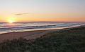 Nov. 4, 2007 - Parker River National Wildlife Refuge, Plum Island, Massachusetts.<br />Sunrise from end of boardwalk off parking lot #3.<br />At 42 46 18.2 N, 70 48 07 W looking East.