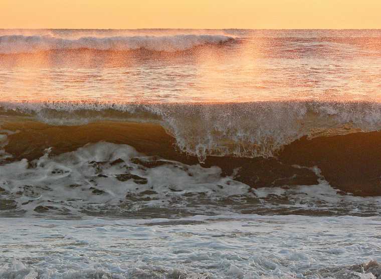 Nov. 4, 2007 - Parker River National Wildlife Refuge, Plum Island, Massachusetts.<br />The morning after the storm along the beach off parking lot # 3.