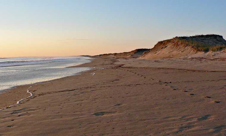 Nov. 4, 2007 - Parker River National Wildlife Refuge, Plum Island, Massachusetts.<br />The morning after the storm along the beach off parking lot # 3.