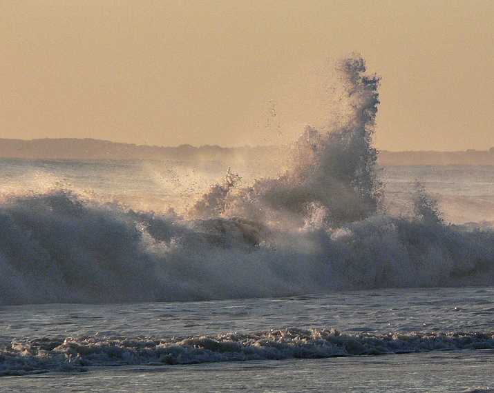 Nov. 4, 2007 - Parker River National Wildlife Refuge, Plum Island, Massachusetts.<br />The morning after the storm along the beach off parking lot # 3.