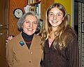 Nov. 22, 2007 - Thanksgiving dinner at Paul and Norma's, Tewksbury, Massachusetts.<br />Joyce and Marissa, who has outgrown her aunt.