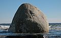 Nov. 28, 2007 - Sandy Point State Reservation, Plum Island, Massachusetts.<br />The rock. A lot of sand has been removed since the 13th.