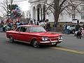 Dec. 2, 2007 - Santa Parade, Merrimac, Massachusetts.<br />A 1963 Chevrolet Corvair.