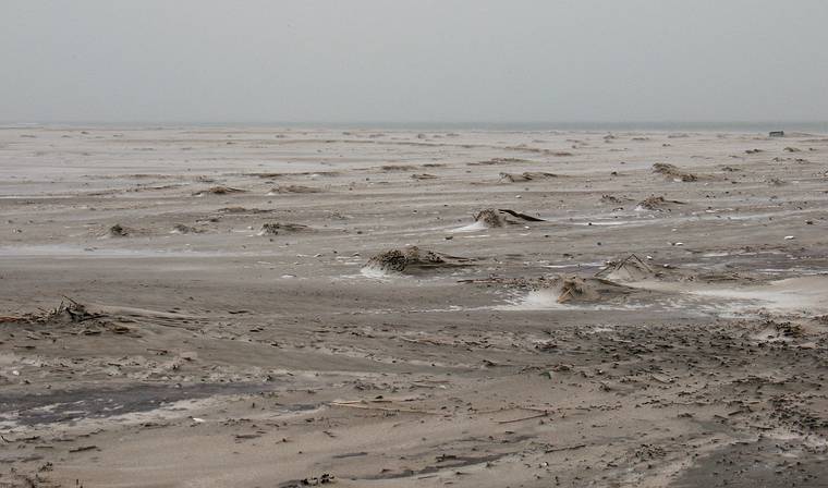 Dec. 4, 2007 - Sandy Point State Reservation, Plum Island, Massachusetts.<br />Desolation.