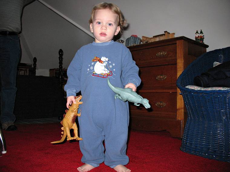 Dec. 8, 2007 - Merrimac, Massachusetts.<br />Matthew (17 months).