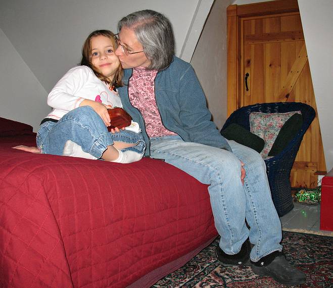 Dec. 8, 2007 - Merrimac, Massachusetts.<br />Miranda and Joyce.