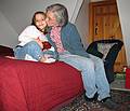Dec. 8, 2007 - Merrimac, Massachusetts.<br />Miranda and Joyce.