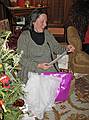 Dec. 15, 2007 - Merrimac, Massachusetts.<br />Kathie's birthday celebration.<br />Kathie.