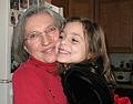 Dec. 25, 2007 - Merrimac, Massachusetts.<br />Joyce and Miranda, who just arrived.