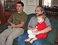 Dec. 25, 2007 - Merrimac, Massachusetts.<br />Sati, Carl, and Matthew.