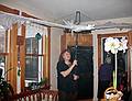 Dec. 26, 2007 - Merrimac, Massachusetts.<br />Nancy S. providing some entertainment.