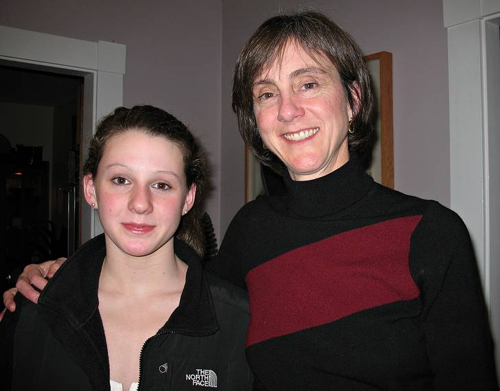 Dec. 26, 2007 - Merrimac, Massachusetts.<br />Lydia and Leslie.