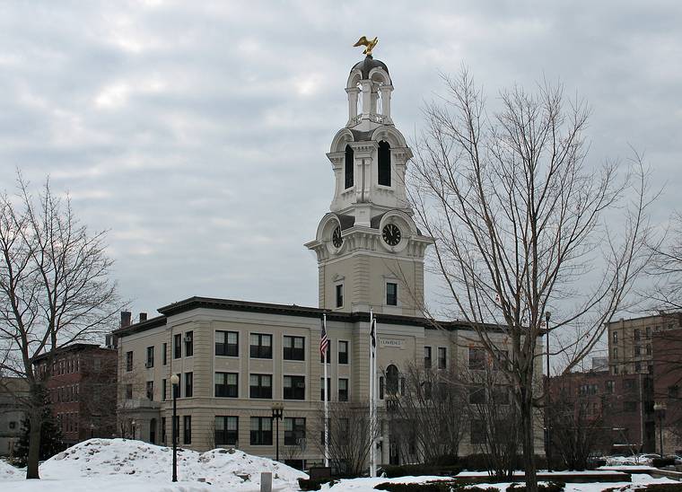 Jan. 7, 2008 - Lawrence, Massachusetts.<br />City Hall.