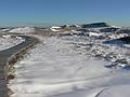 Jan. 16, 2008 - Parker River National Wildlife Refuge, Plum Island, Massachusetts.<br />View from boardwalk off parking lot # 3.