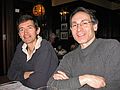 Feb. 7, 2008 - The Chateau Restaurant in Andover, Massachusetts.<br />Reunion of old Bell Labs skiers.<br />Dennis and Oscar.