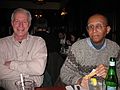 Feb. 7, 2008 - The Chateau Restaurant in Andover, Massachusetts.<br />Reunion of old Bell Labs skiers.<br />John and Bill.