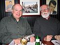 Feb. 7, 2008 - The Chateau Restaurant in Andover, Massachusetts.<br />Reunion of old Bell Labs skiers.<br />A.J. and Egils.