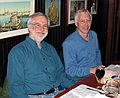 Feb. 7, 2008 - The Chateau Restaurant in Andover, Massachusetts.<br />Reunion of old Bell Labs skiers.<br />Mike and Jim.