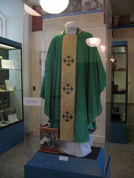 March 18, 2008 - In the museum of the Basilica of Baltimore, Maryland.