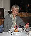 March 18, 2008 - Baltimore, Maryland.<br />Baiba at Cinghiale Restaurant to celebrate her birthday.
