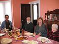 March 23, 2008 - Easter dinner at Paul and Norma's, Tewksbury, Massachusetts.<br />David, Egils, Marilyn, and Marie.
