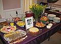 April 13, 2008 - Merrimac, Massachusetts.<br />Joyce's High School class get together.<br />Everybody brought some food.