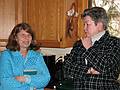 April 13, 2008 - Merrimac, Massachusetts.<br />Joyce's High School class get together.<br />Franni and Elaine.