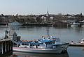 April 22, 2008 - Salisbury, Massachusetts.<br />Newburyport across the Merrimack River as seen from US-1 bridge.