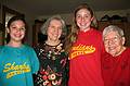 May 11, 2008 - Mothers' Day, Merrimac, Massachusetts.<br />Arianna, Joyce, Marissa, and Marie.<br />Joyce is the girls' aunt and Marie is their grandmother (and Joyce's mother).