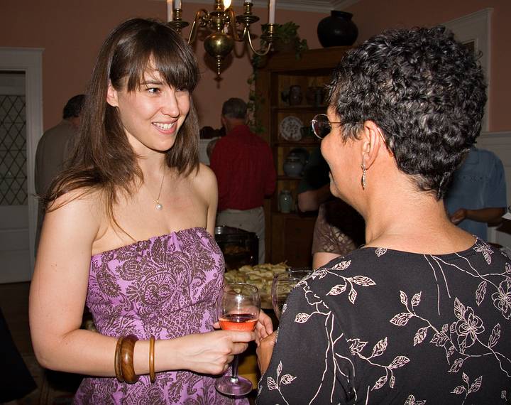 June 21, 2008 - Baltimore, Maryland.<br />Gisela and Nancy.