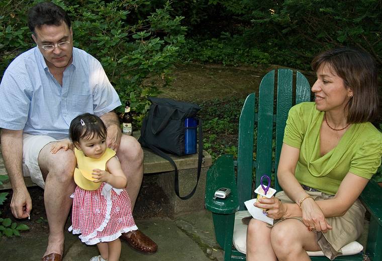 June 21, 2008 - Baltimore, Maryland.<br />Alan, Alina, and Giuliana.