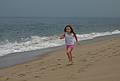 August 3, 2008 - North end of Plum Island, Massachusetts.<br />Miranda (with no end to her energy).