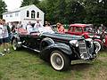 August 9, 2008 - Merrimac, Massachusetts.<br />Saturday antique car show at Skips restaurant.<br />1936 Auburn build in the 1970's from original dyes.